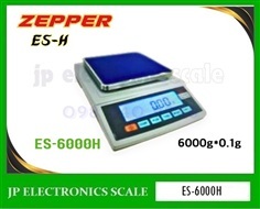 เครื่องชั่งตั้งโต๊ะ6000g ZEPPER รุ่น ES-6000H