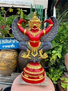 พญาครุฑ สุบรรณ ขนาดกว้าง65ซม รูปหล่อครุฑ ตั้งบูชา