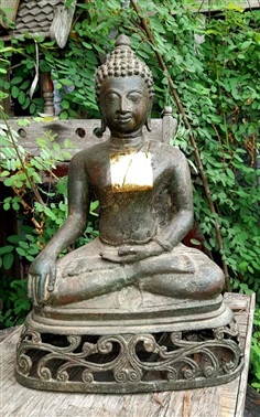 พระเชียงแสน สิงห์หนึ่ง หน้าตัก9นิ้ว ปางมารวิชัย