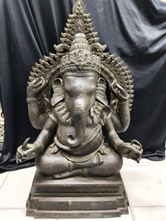 พระพิฆเนศโบราณ พระพิฆเนศโบสถ์พราหมณ์ ปางสี่กร