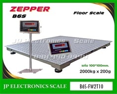 เครื่องชั่งวางพื้น2000kg ยี่ห้อ ZEPPER รุ่น B6S