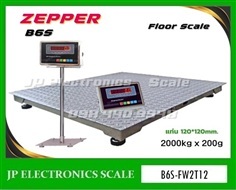 เครื่องชั่งวางพื้น2000kg ยี่ห้อ ZEPPER รุ่น B6S