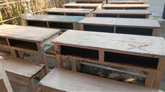 โต๊ะนักเรียนเก่า