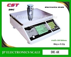เครื่องชั่งนับจำนวน 6kg ยี่ห้อ CST รุ่น DRC-6K