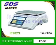 เครื่องชั่งนับจำนวน15kg  ยี่ห้อSDS รุ่น IDS823