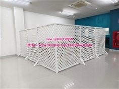 ระแนงขาตั้งบังตา ระแนงกั้นโซนพักผ่อนพนักงาน ระแนง