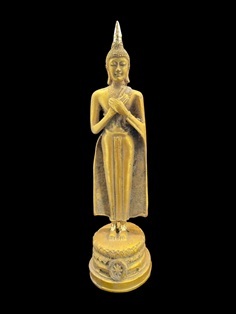 พระพุทธรูปประจำวันศุกร์ ปางลำพึง ขนาดสูง9นิ้ว