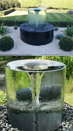 ม่านน้ำวน  Vortex fountain