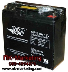 แบตเตอรี่แห้ง 12v 18ah NV (MP12V-18AH) 