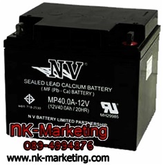 แบตเตอรี่แห้ง 12v 40ah NV (MP12V-40AH) 