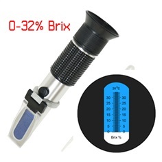เครื่องวัดความหวาน 0-32 Brix Refractometer