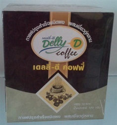 Delly-D กาแฟสมุนไพรผสมเจียวกู่หลาน