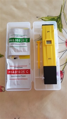 เครื่องวัดกรด ด่างแบบปากกา (pH meter)