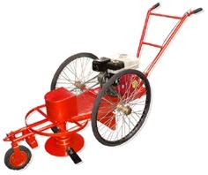 รถตัดหญ้าจักรยาน 3 ล้อยางตัน HONDA GX160