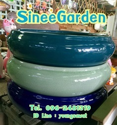 ถาดเซรามิก ขนาด 15 นิ้ว | SineeGarden - บางบัวทอง นนทบุรี