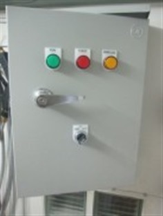 ตู้ควบคุมปั๊มน้ำ เปิดปิดด้วยสวิตซ์ลูกลอย up to 3 HP 220 V