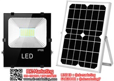 สปอร์ตไลท์โซล่าร์เซลล์ 56 SMD แสงสีขาว (56SMD-A) 