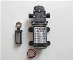 ปั๊มน้ำแรงดันสูง DC24V 11 bar 8L/min (Return valve)