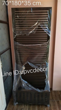 ระแนงกระถางupvc ระแนงปลูกไม้เลื้อยupvc กระถางupvc ระแนงบังตา