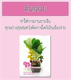 ต้นกล้วย | PP Flowers  - สัมพันธวงศ์ กรุงเทพมหานคร