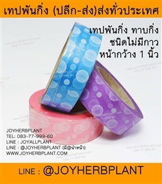 เทปพันกิ่ง เสียบยอด ทาบกิ่ง ติดตา (ชนิดไม่มีกาว ยืดได้) | ร้านจอยต้นสมุนไพร - หนองแขม กรุงเทพมหานคร