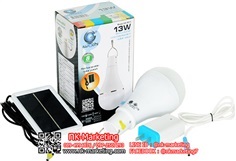 หลอดไฟโซล่าร์เซลล์ 13w IWACHI แสงสีขาว (GE-0013)