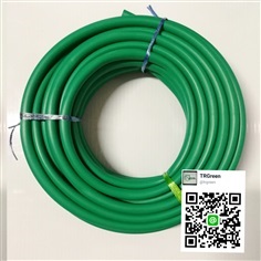 สายยาง PVC 5/8 x 15 เมตร สีเขียว  