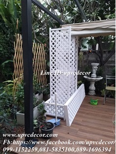 ซุ้มไม้เลื้อย ซุ้มระแนงแขวนกล้วยไม้ ซุ้มระแนงupvc ซุ้มไม้