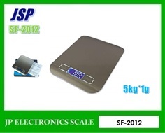 เครื่องชั่งดิจิตอล 5000g  ละเอียด1g ยี่ห้อ JSP รุ่น SF-2012