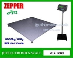 เครื่องชั่งวางพื้นขนาดใหญ่1000kg ยี่ห้อ ZEPPER รุ่น A12-1000