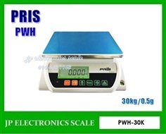 เครื่องชั่งตั้งโต๊ะ30kg ละเอียด0.5g ยี่ห้อ PRIS รุ่น PWH-30K