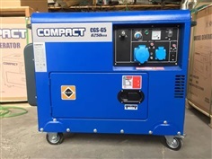 เครื่องปั่นไฟ 5kva ขนาดเล็ก น้ำหนักเบา ขนย้ายง่ายติดล้อ COMP