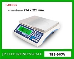 เครื่องชั่งแบบตั้งโต๊ะ30กิโลกรัม ยี่ห้อ T-BOSS รุ่น TBS-30CW