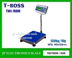 เครื่องชั่งวางพื้น150kg ยี่ห้อ T-BOSS รุ่น TWI-700W