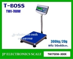 เครื่องชั่ง300kg ละเอียด20g ยี่ห้อ T-BOSS รุ่น TWI-700W 