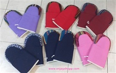 ขายส่งถุงมือไมโครเวฟ ขายส่งถุงมือจับของร้อน ถุงมือผ้าฝ้าย  | enjoyshopp cm - สันทราย เชียงใหม่