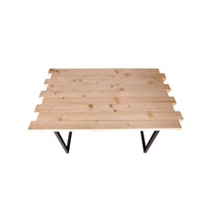 โต๊ะไม้สี่เหลี่ยมสีพื้น | laddagarden - ลาดหลุมแก้ว ปทุมธานี