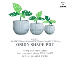 Onion Shape Pot / Product code : PN2021.