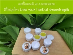สีผึ้งสมุนไพร bee wax herbal