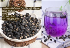 เก๋ากี้ดำ ขายส่ง (Black Gojiberry -Black wolfberry ) 