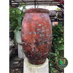 กระถาง Relic pot สีปูนสนิม | Naisuanshop -  นนทบุรี
