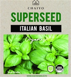 เมล็ด ITALIAN BASIL (Organic) โหระพาอิตาเลี่ยน ออร์แกนิค