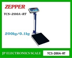 เครื่องชั่งน้ำหนักพร้อมที่วัดส่วนสูง ZEPPER รุ่น TCS-200A-RT