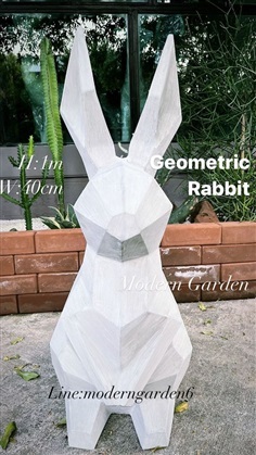 Geometric Rabbit แต่งบ้านและสวน สนใจline moderngarden6