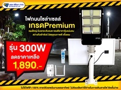 ไฟถนนเกรด Premium ST13 รุ่น 300W (แสงขาว)