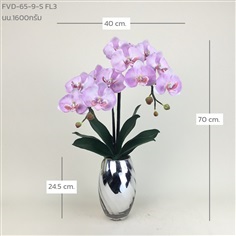 แจกันกล้วยไม้ฟาแลน FVD-65-9-S FL3