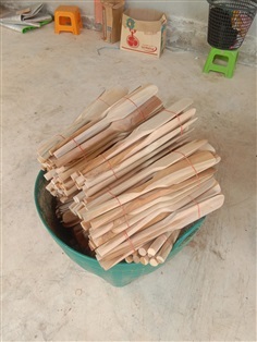 ไม้พายทำขนมไม้สัก | Dee Dee OTOP Design Lampang - แม่ทะ ลำปาง
