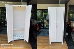 ตู้เก็บอุปกรณ์ทำความสะอาด ตู้เก็บไม้กวาดไม้ถู ตู้เก็บอุปกรณ์