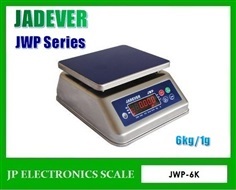 เครื่องชั่งดิจิตอลกันน้ำ6กิโลกรัม JADEVER รุ่น JWP Series