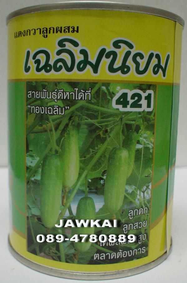 เมล็ดพันธุ์แตงกวาลูกผสม เฉลิมนิยม 421 | จ้าวไก่เกษตร - ไทรน้อย นนทบุรี